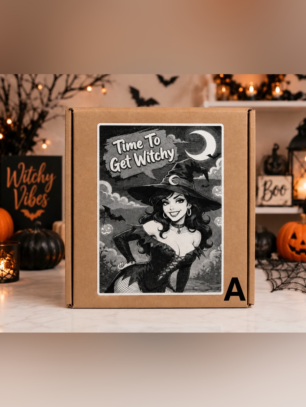 Time To Get Witchy Funny Stickers-100ct.